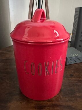 Target Large Red Cookie Jar